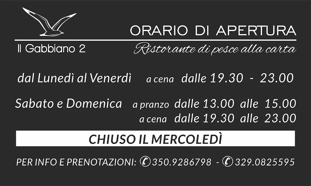 Menü_Ristorante il Gabbiano 2_Cellole_Bild_3