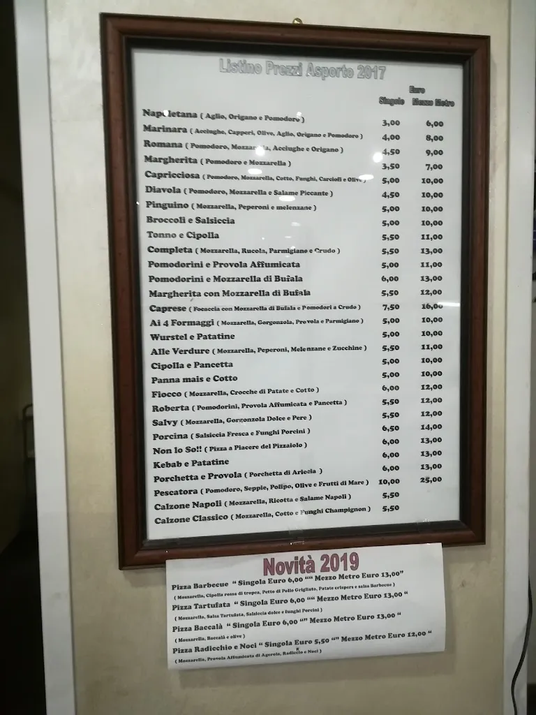 Menü_Ristorante Pizzeria Pinguino83 2.0 da Salvatore_Cellole_Bild_1