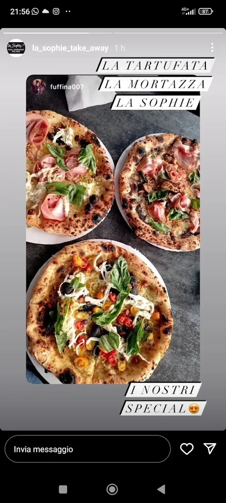 Pizza&Restaurant La Sophie restaurant in Cellole