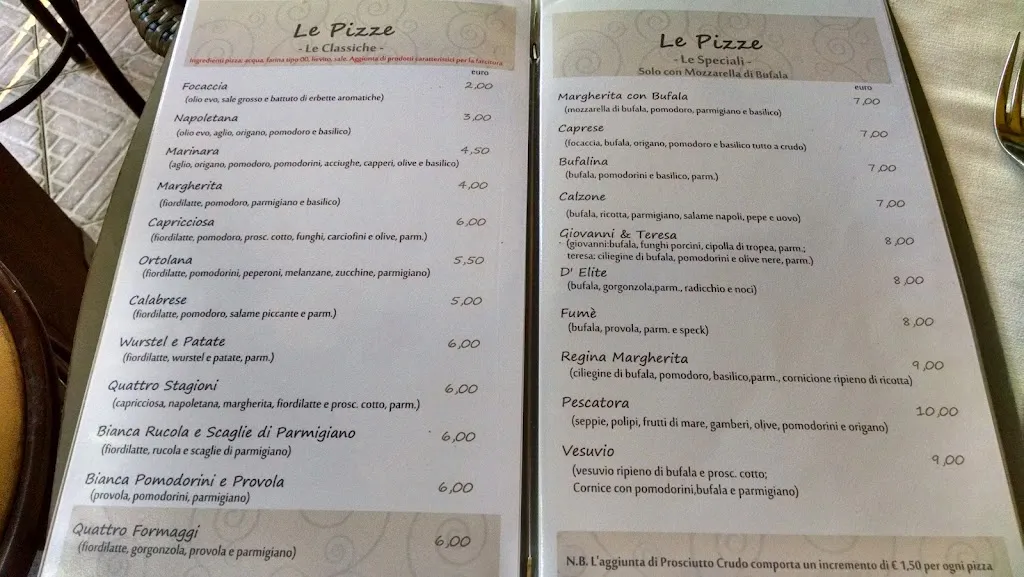 Menu_Il pinguino da Giovanni e Teresa - Ristorante, Pizzeria_Cellole_image_2