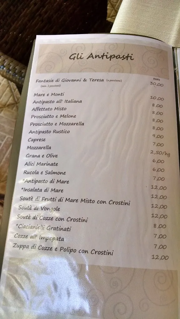 Menu_Il pinguino da Giovanni e Teresa - Ristorante, Pizzeria_Cellole_image_4