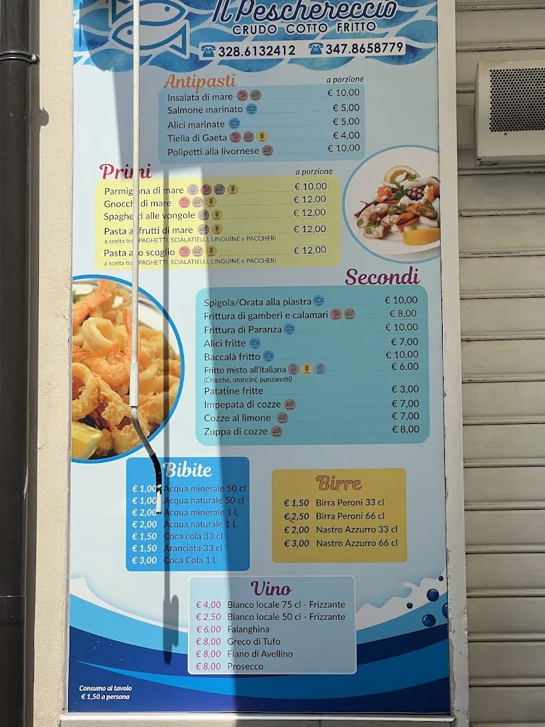 Menu_Il Peschereccio,cotto crudo e fritto_Cellole_image_4