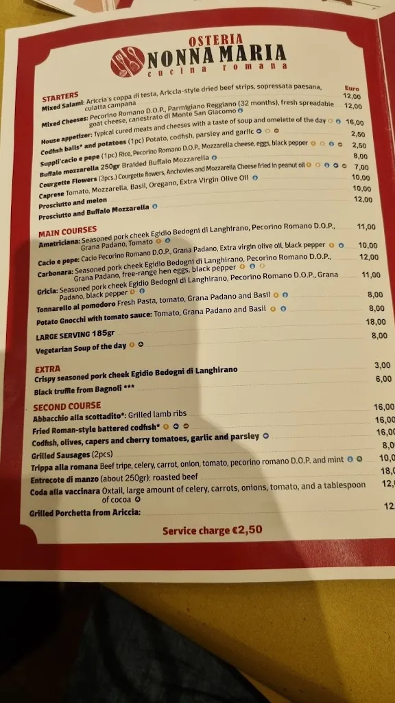 Menu_Osteria Nonna Maria Cava de tirreni_Cava Dè Tirreni_image_4