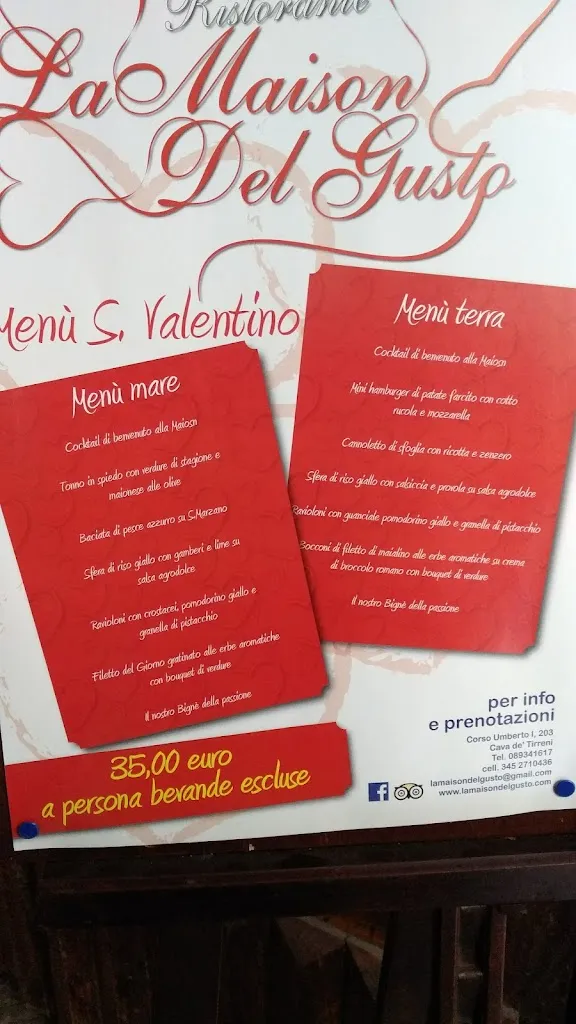 Menu_La Maison del gusto_Cava Dè Tirreni_image_2