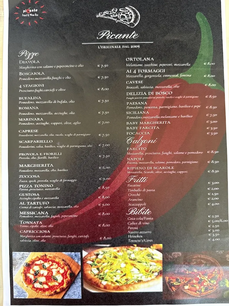 Menu_Picante Restaurant and Wine Bar_Cava Dè Tirreni_image_4