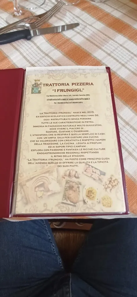 Menu_Trattoria I Frungigl'_Cerreto Sannita_image_4