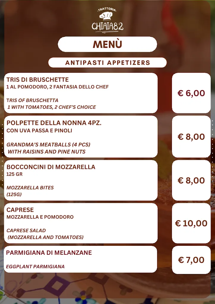 Menu_Trattoria Chiaia 82_Chiaia_image_4