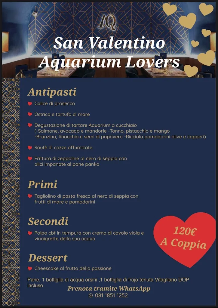 Menu_Aquarium Restaurant_Chiaia_image_1