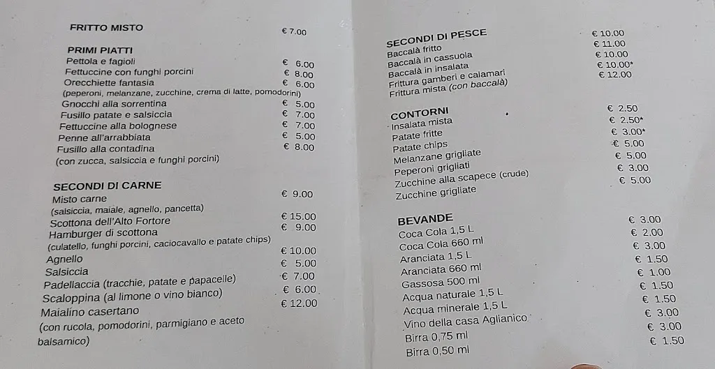 Menu_Trattoria Da '41_Cervinara_image_1