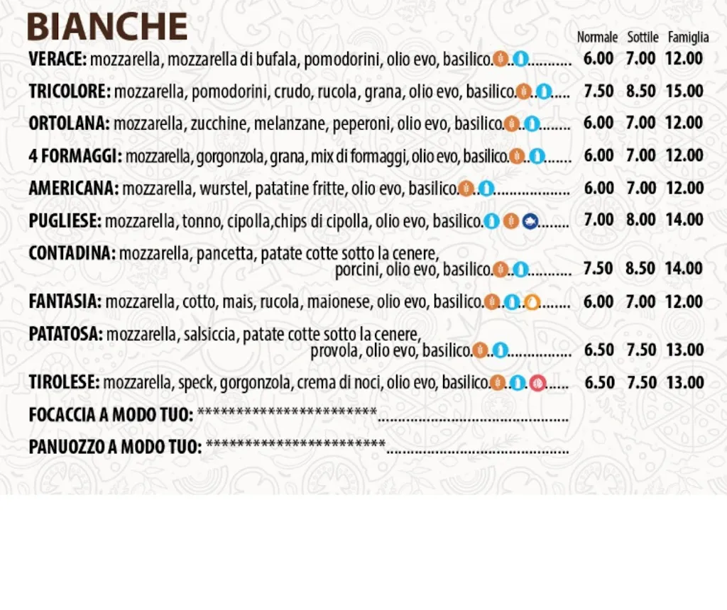 Menü_Vittorio Pizza_Cervinara_Bild_2