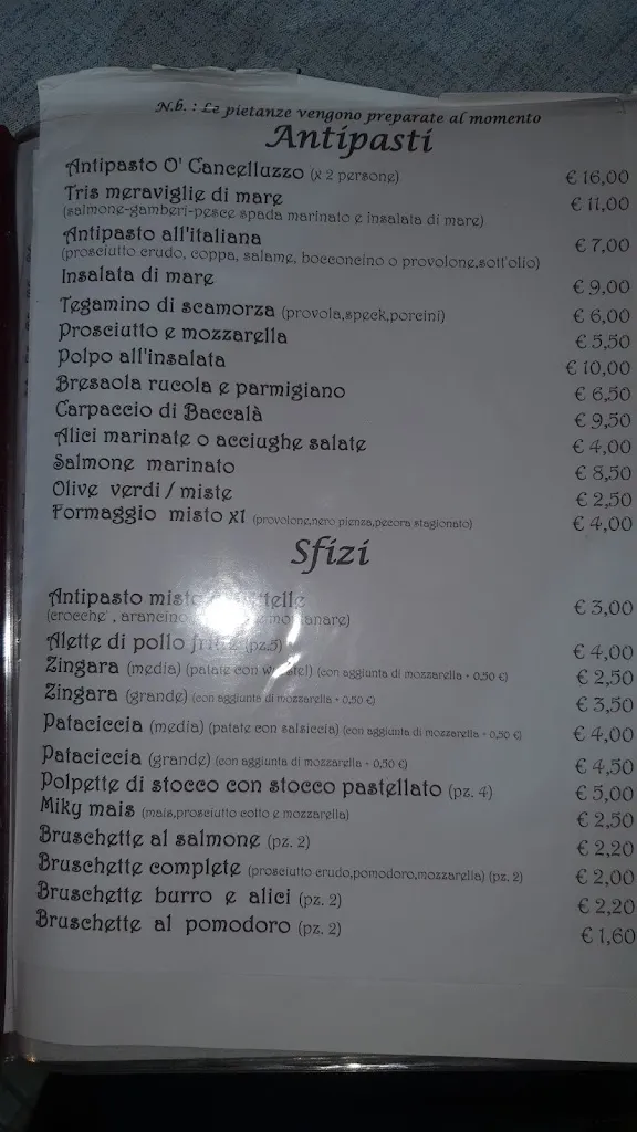 Menu_O' Cancelluzzo_Comiziano_image_2