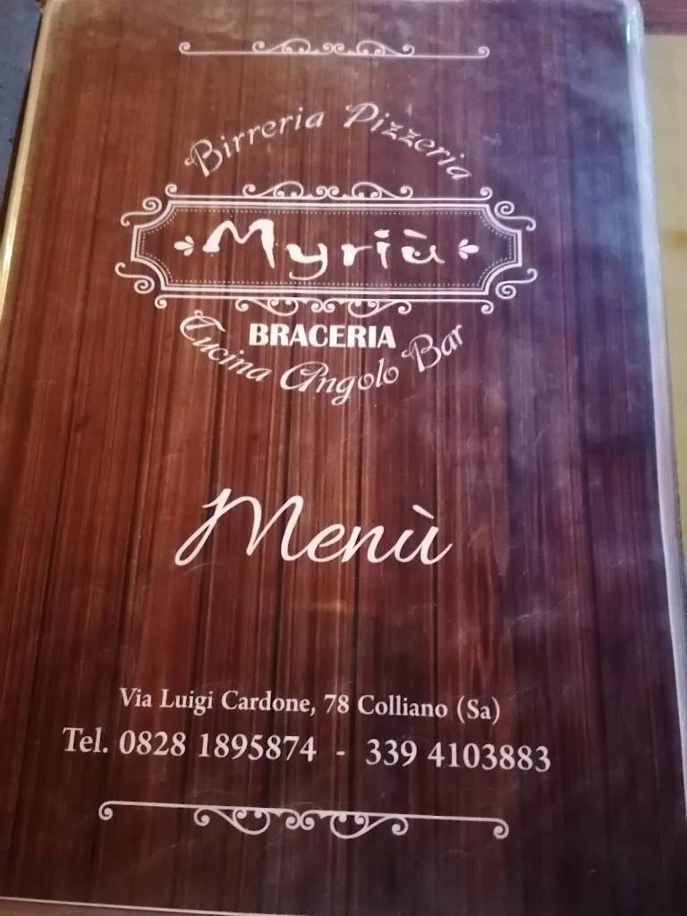 Menu_Myriù Pizzeria Braceria Birreria_Colliano_image_2