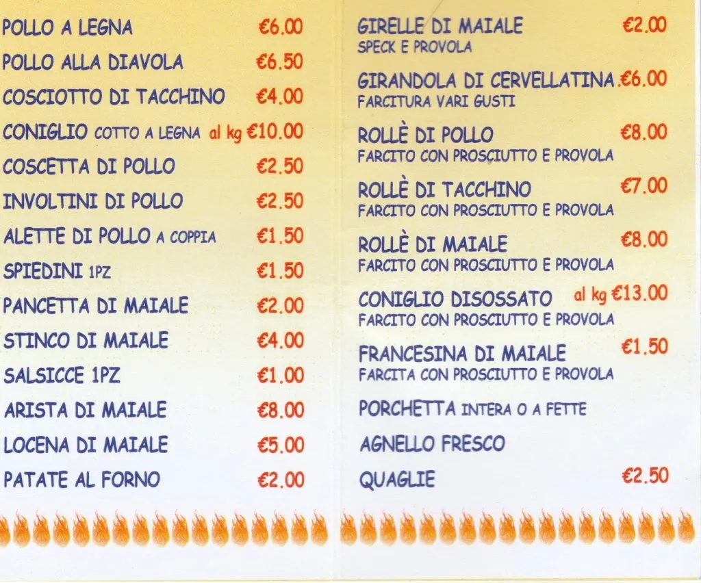 Menu_Girarrosto braceria al bivio_Chiaiano_immagine_1