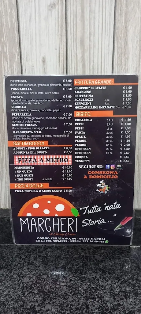 Menü_Pizzeria Margherì_Chiaiano_Bild_2