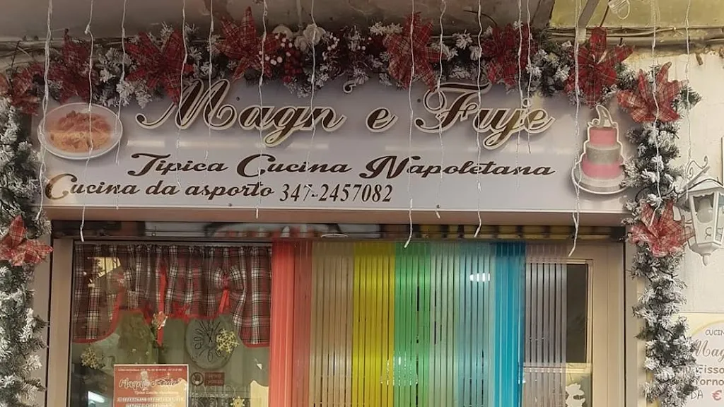 MAGN' E FUJE restaurant in Chiaiano