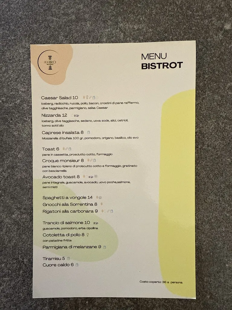 Menu_Amiro Restaurant_Chiaiano_immagine_2
