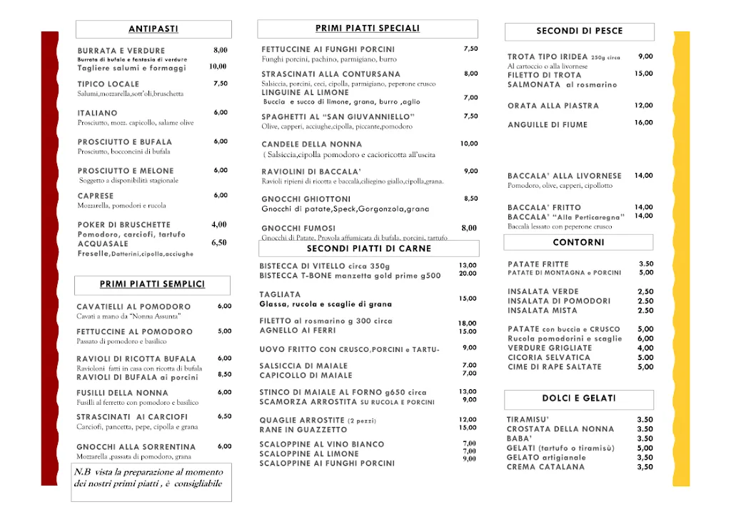 Menu_RISTORANTE IL FARO_Contursi Terme_image_1
