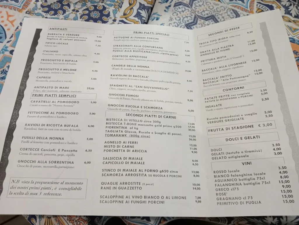 Menu_RISTORANTE IL FARO_Contursi Terme_image_2