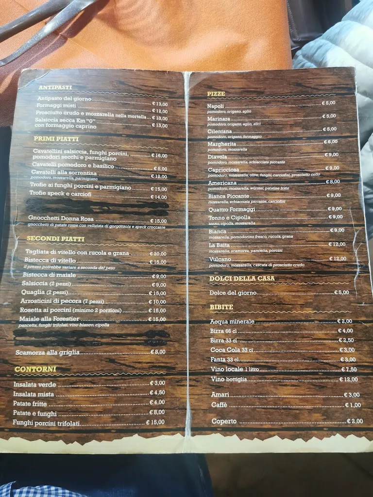 Menu_Ristorante Pizzeria La Baita_Cuccaro Vetere_image_1