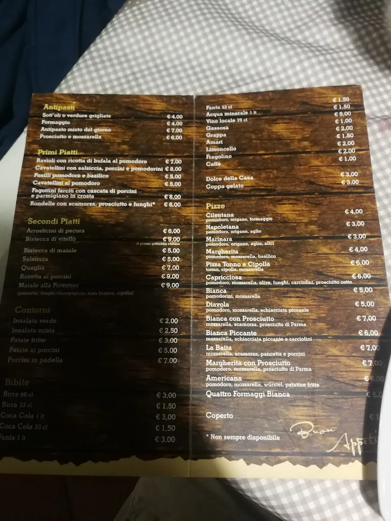 Menu_Ristorante Pizzeria La Baita_Cuccaro Vetere_image_4