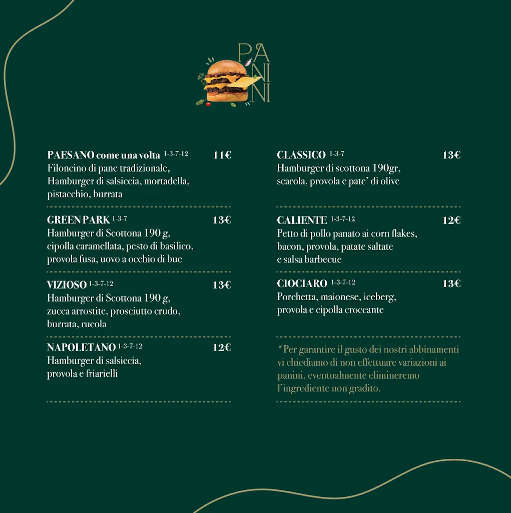 Menu_Green Park Gastro Pub - Braceria_Corbara_image_1