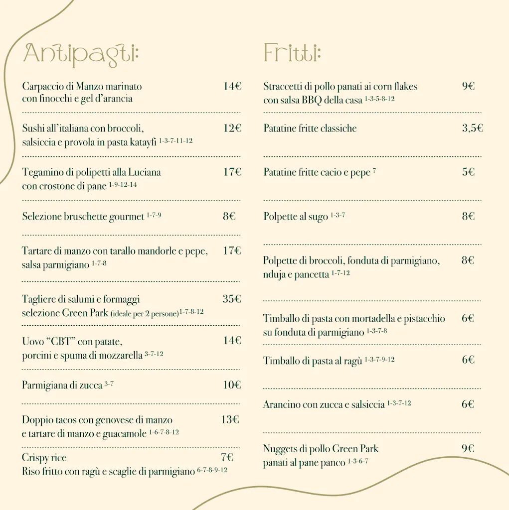 Menu_Green Park Gastro Pub - Braceria_Corbara_image_2