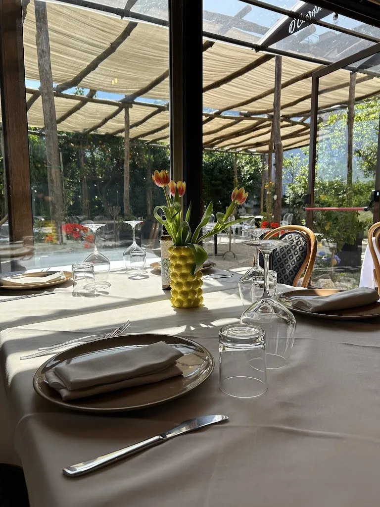 Osteria 'O Ciardin restaurant in Corbara