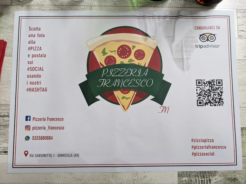 Menu_Pizzeria Francesco Domicella_Domicella_immagine_1