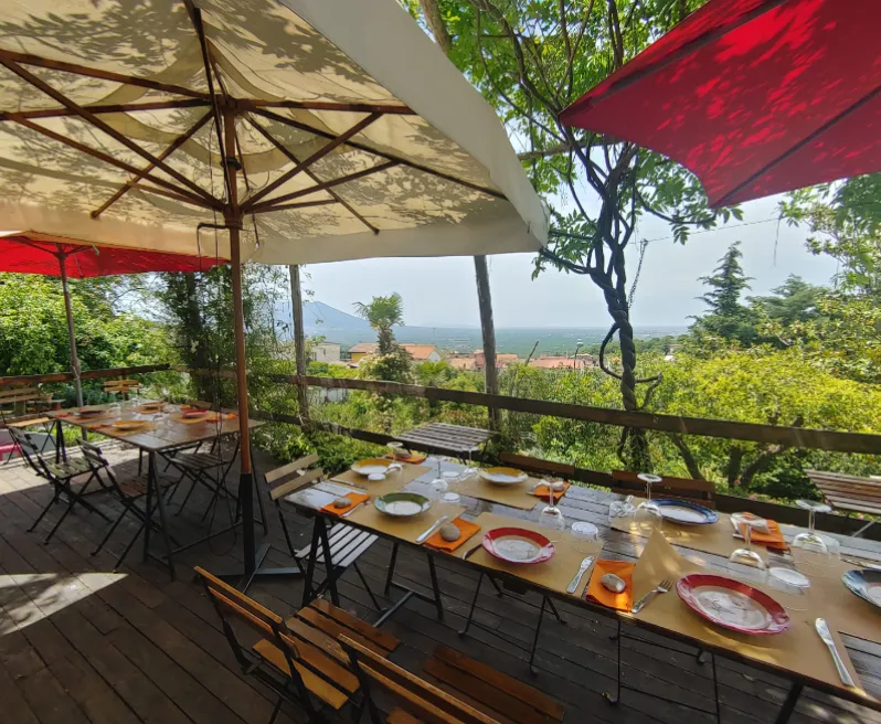 Poggio Delle Rose restaurant in Domicella