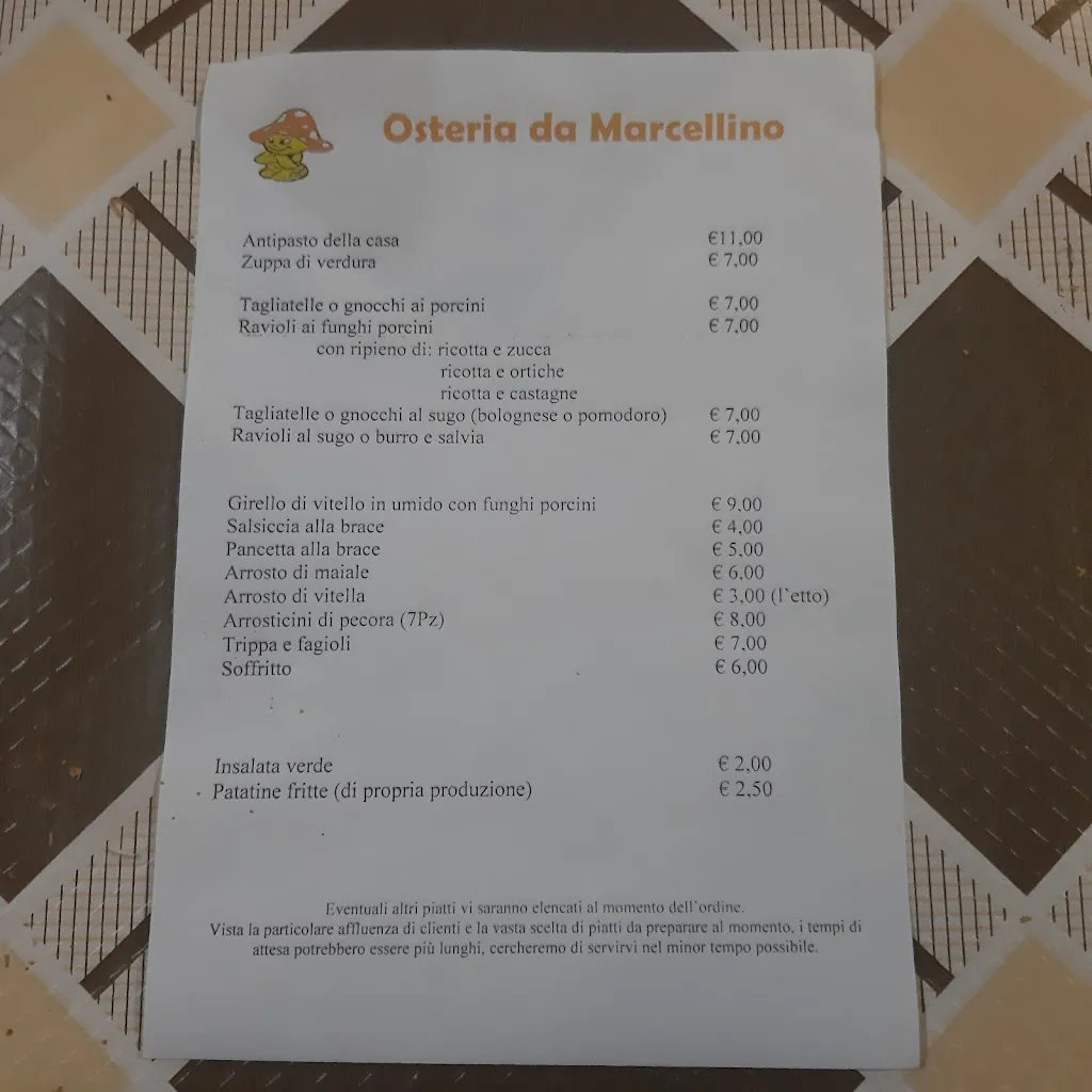 Menu_Osteria Da Marcellino_Cusano Mutri_immagine_1