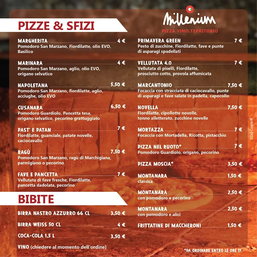 Menu_Millenium Pizzeria_Cusano Mutri_image_1