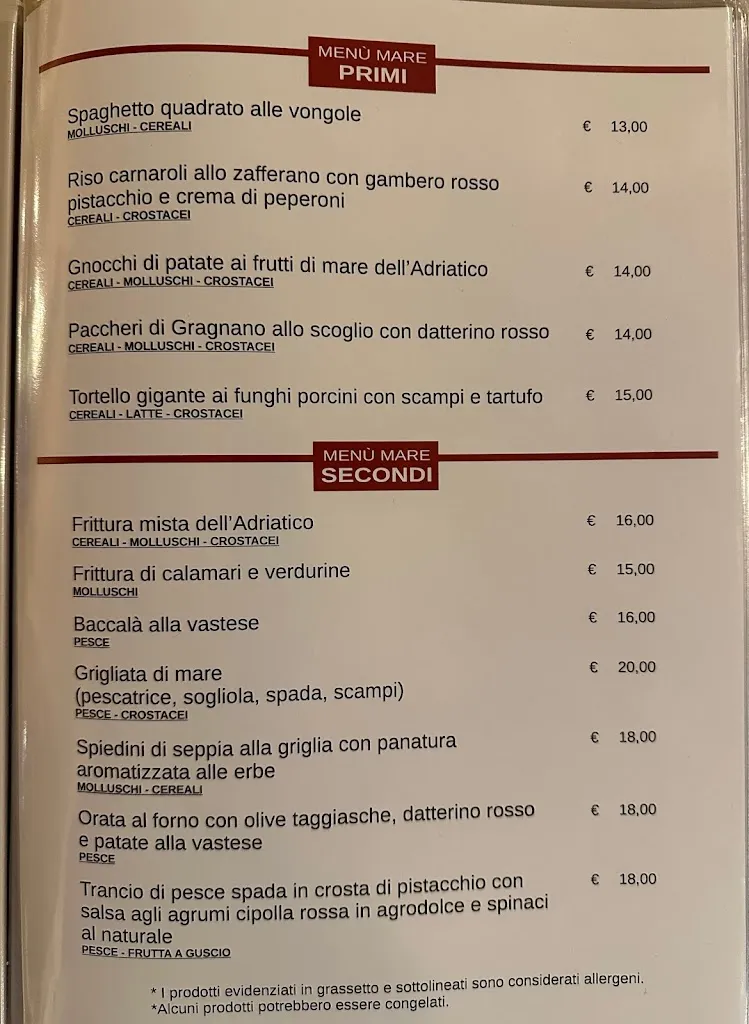 Menu_Trattoria Toscana_Marina di Vasto_image_1