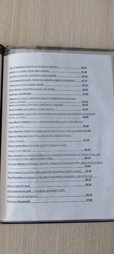 Menu_Pizzeria Forgione_Foglianise_image_2