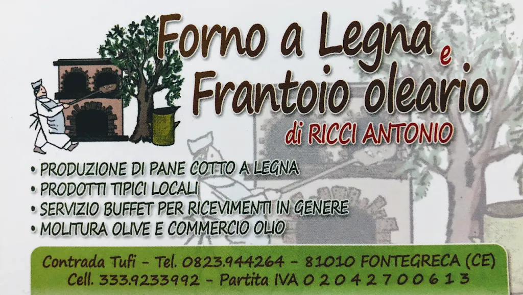 Forno a legna e frantoio oleario 