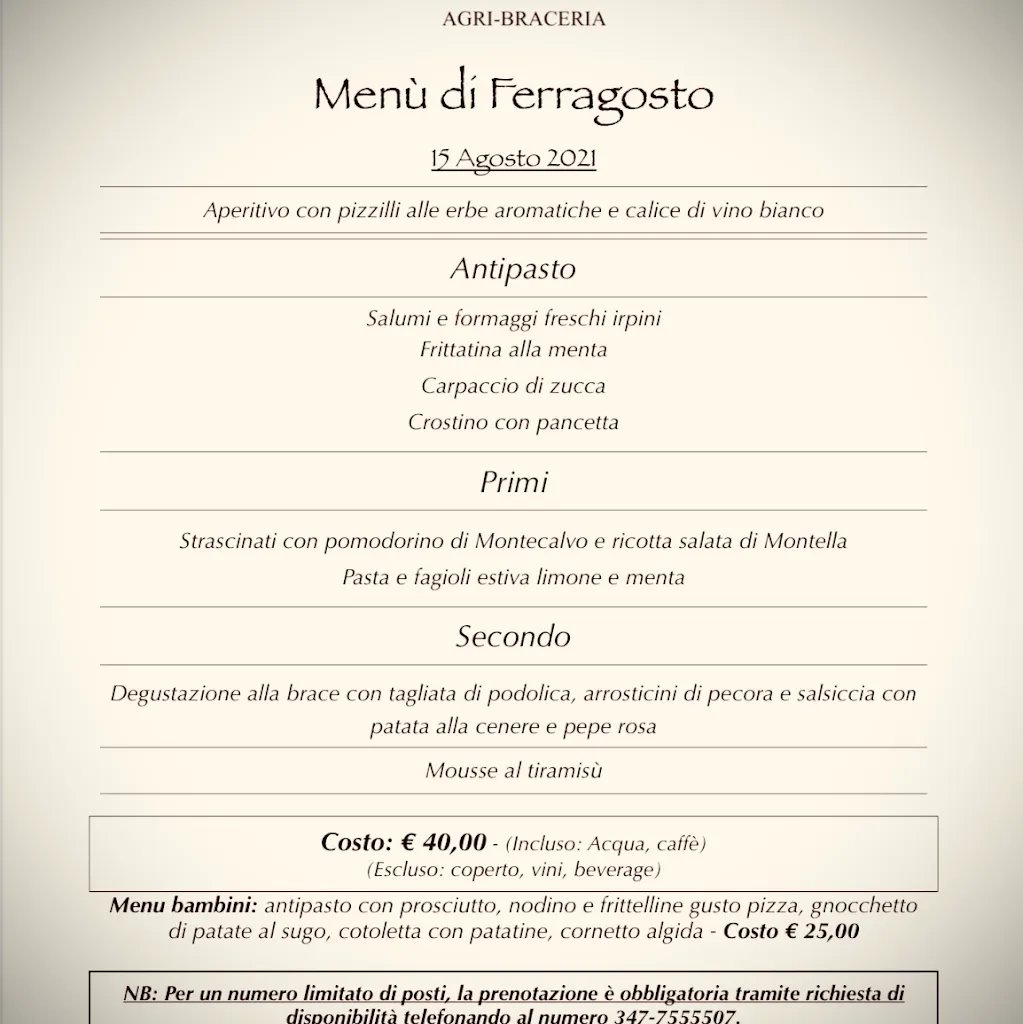 Menu_Tenuta Montelaura Agri-Braceria_Forino_image_1