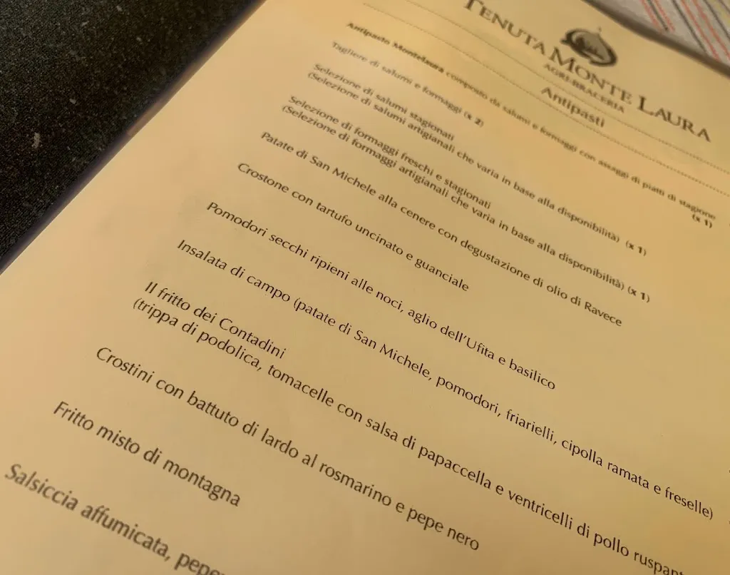 Menu_Tenuta Montelaura Agri-Braceria_Forino_image_4