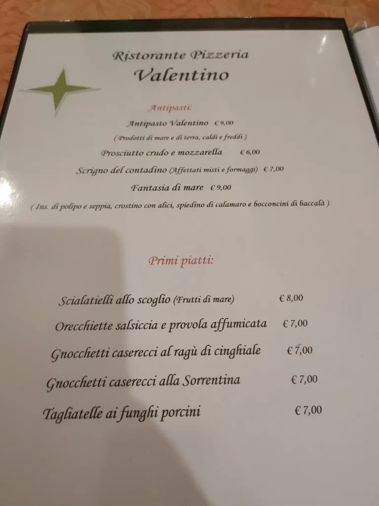 Menu_Valentino Ristorante Pizzeria_Formicola_image_2