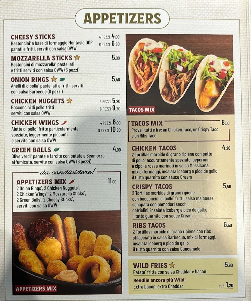 Menu_Old Wild West - Pontecagnano Maximall_Faiano_image_4