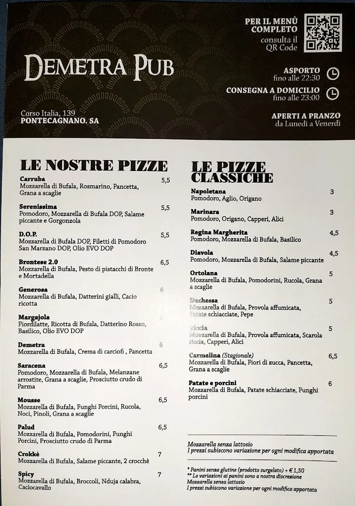 Menu_Demetra Pub_Faiano_image_1
