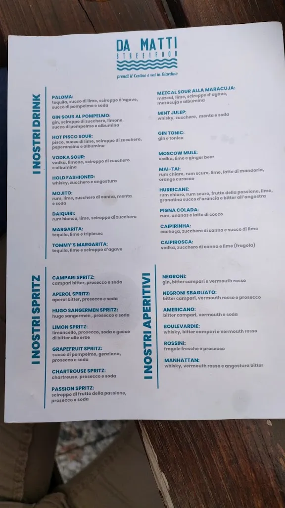 Menu_Da Matti Street Food_Marina di San Vito_image_2