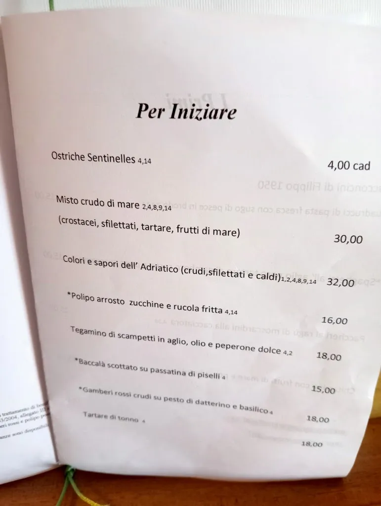 Menü_L'Angolino Da Filippo1891_Marina di San Vito_Bild_3
