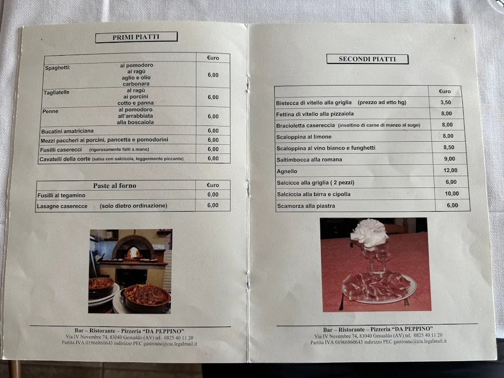 Menu_Da Peppino_Gesualdo_image_2