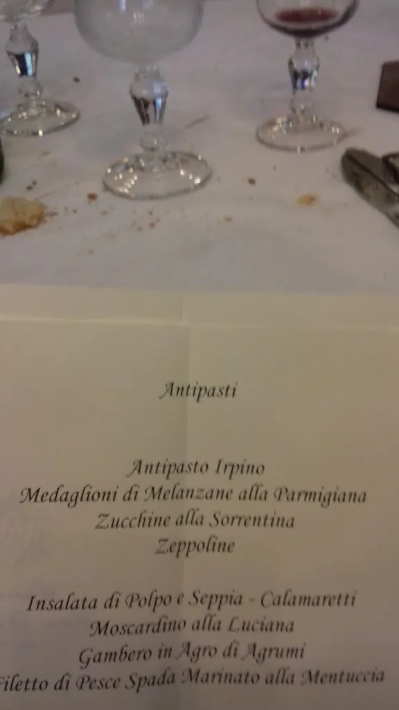 Menu_Restaurant S. Vincenzo Di Forgione P._Gesualdo_image_2