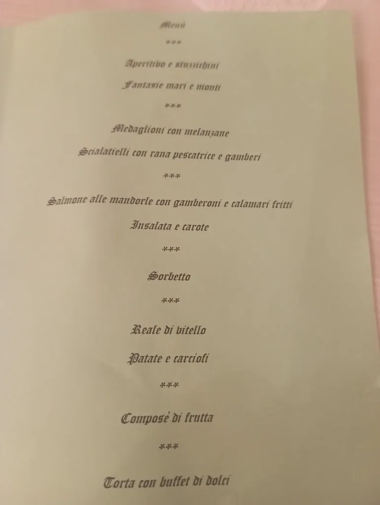 Menu_Ristorante La Fortezza_Gioia Sannitica_immagine_1