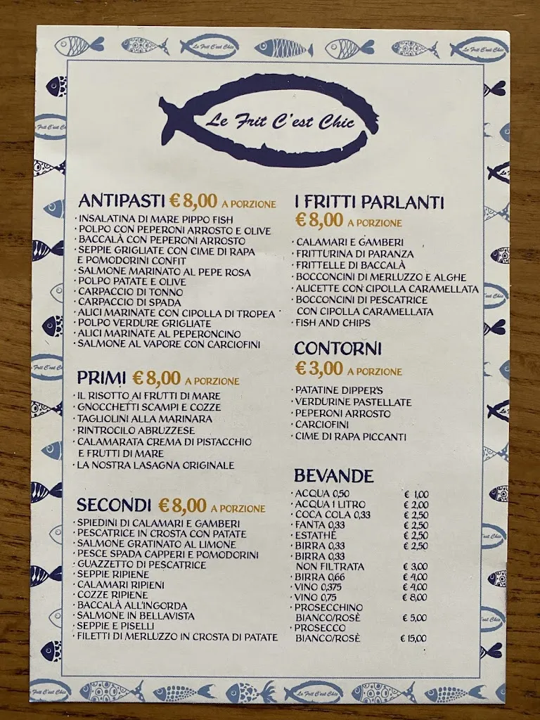 Menu_Le Frit C'est Chic_Marina di San Vito_image_1