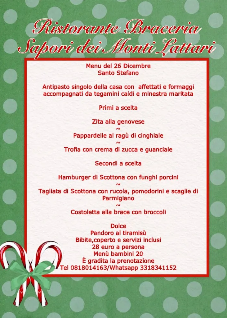 Menu_Macelleria / Braceria Sapori dei Monti Lattari_Gragnano_immagine_1