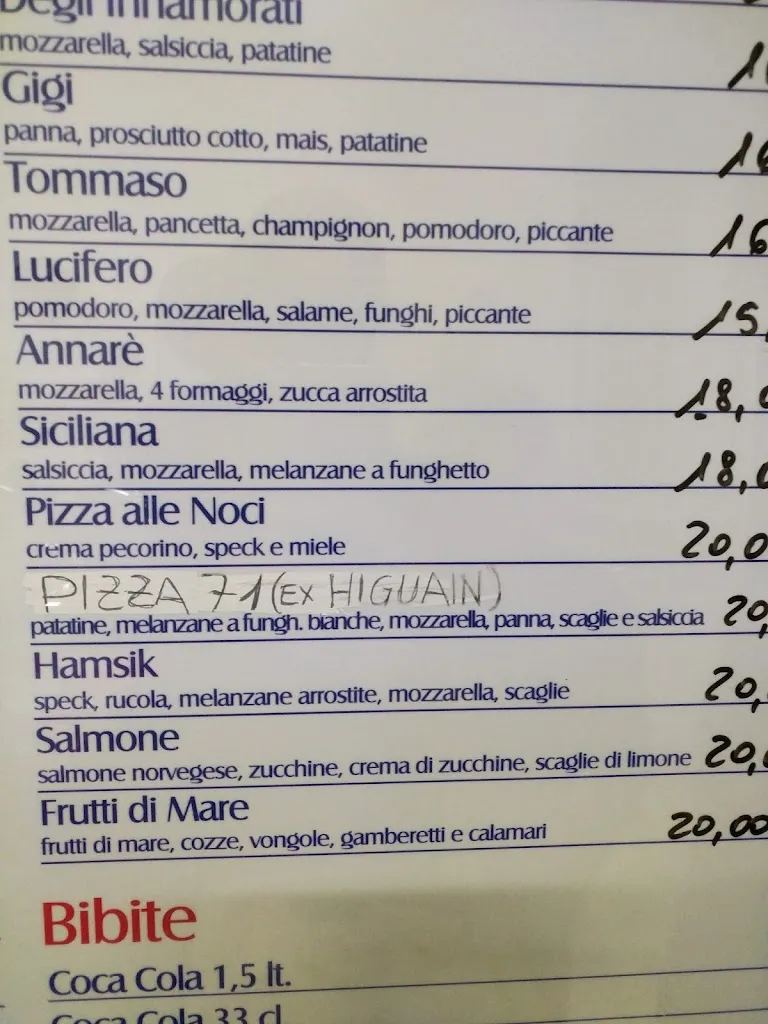 Menu_Pizza e panuozzo Mascolo 1982_Gragnano_image_4