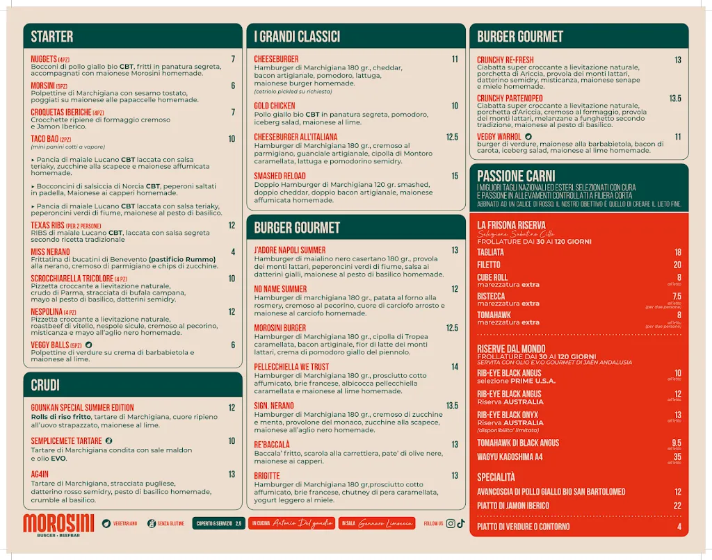 Menü_Morosini Burger | Beefbar_Fuorigrotta_Bild_1
