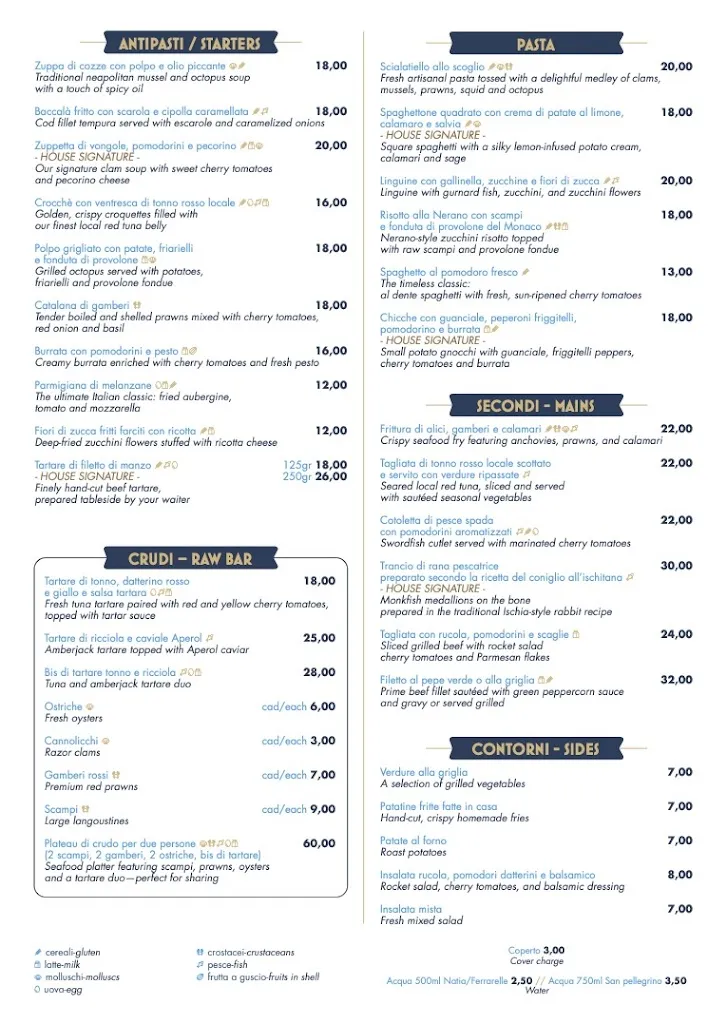 Menu_Tiramisù - Seafood Restaurant - Ischia Porto_Ischia Porto_image_1