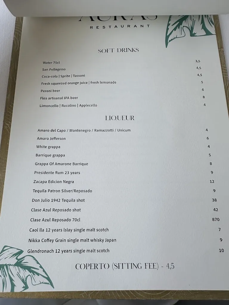 Menu_Restaurant Auras_Ischia Porto_image_2